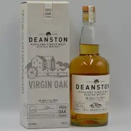 Deanston Highland Whisky Virgin Oak Un-Chill Filtered 2010s
