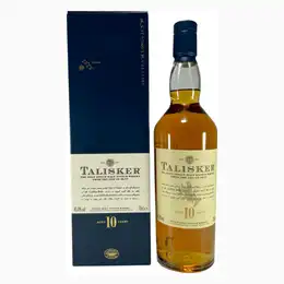 Talisker 10 Year Old Single Malt Scotch Whisky Old Design 70cl
