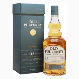 OLD PULTENEY 15 Year Old Highland Single Malt Scotch Whisky 70cl 46%