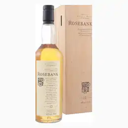 Rosebank 12 Year Old Flora And Fauna Wooden Box 43% 70cl