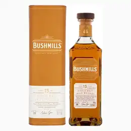 Bushmills 15 Year Old Single Malt Irish Whiskey 70cl