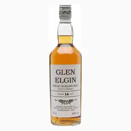 Glen Elgin 14 Year Old United Distillers Christmas 1990