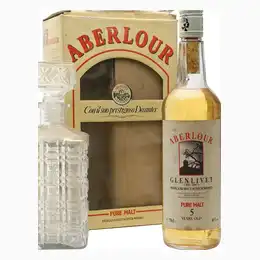 Aberlour 5 Year Old Bot.1990s Decanter Gift Pack