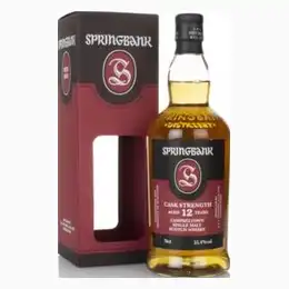 Springbank 12 Year Old Cask Strength - 55.4% Whisky