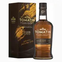 Tomatin 15 Year Old 2008 Palo Cortado Edition - 46% 70cl