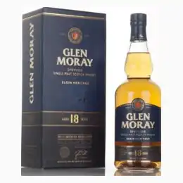 Glen Moray 18 Year Old - Elgin Heritage Whisky 70cl