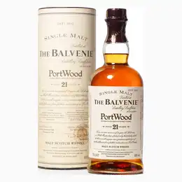 Balvenie 21 Year Old Port Wood With Original Tube