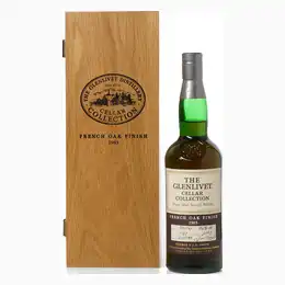 Glenlivet 1983 French Oak Finish Cellar Collection With Original Wooden Box