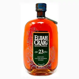 Elijah Craig 23 Year Old 2017 Single Barrel #77 Kentucky Straight Bourbon, 75cl, 45% ABV