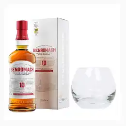 Benromach 10 Year Old & Free Branded Whisky Tumbler