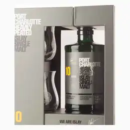 Port Charlotte 10 Year Old Glass Gift Pack