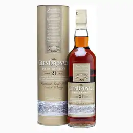 THE GLENDRONACH Parliament 21 Year Old Highland Single Malt Scotch Whisky 70cl 48%
