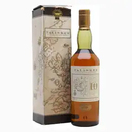 Talisker 10 Year Old Map Label Bot.1990s
