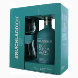 Bruichladdich Classic Laddie Two Glass Giftpack 50% 70cl