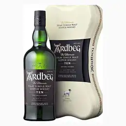 Ardbeg 10 Year Old 70cl Bone Gift Tin