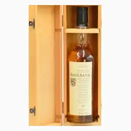Rosebank 12 Year Old Flora & Fauna Black Cap In Wooden Box