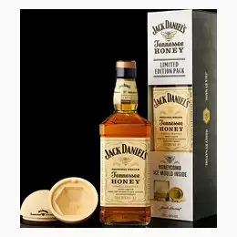 Jack Daniels LIMITED EDITION PACK Tennessee Honey & Ice Ball Gift Pack Whiskey
