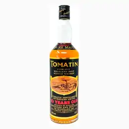 Tomatin 10 Year Old 1980s Single Malt Scotch Whisky, 75cl, 40% ABV