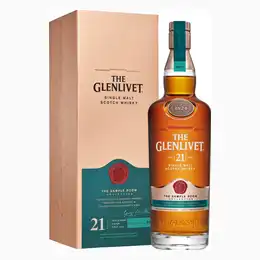 The Glenlivet 21 Year Old Speyside Single Malt Scotch Whisky 70cl