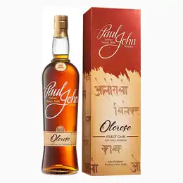 Paul John Oloroso Select Cask Indian Single Malt Whisky, 70 cl