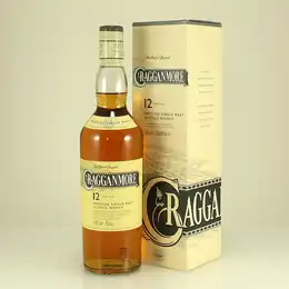 Cragganmore 12 year old Speyside Single Malt Scotch Whisky 40% 70cl