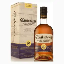 GlenAllachie 10 Year Old Wine Series Grattamacco Wine Finish Single Malt Scotch Whisky