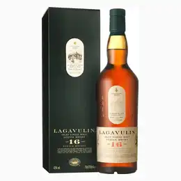 Lagavulin 16 Year Old Whisky, 70 cl