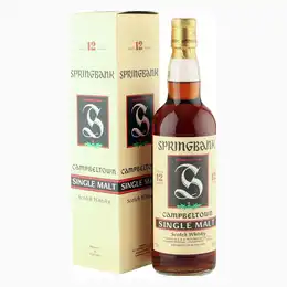 Springbank 12 Year Old, Nineties Green Thistle Bottling with Box