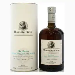 Bunnahabhain 2008 11 Year Old Moine French Oak Finish Feis Ile 2019 70cl