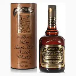 Bowmore 12 Year Old Official Bottling Bottled 1980s With Original Tube