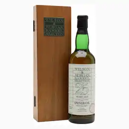 Springbank 1969 25 Year Old Bot.1995 Sherry Butt Wilson & Morgan