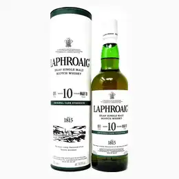 Laphroaig 10 Year Old Batch 011 Cask Strength Single Malt Scotch Whisky, 70cl, 58.6% ABV