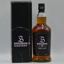 Springbank 18 Year Old Single Malt Pink Emblem Early 2010s