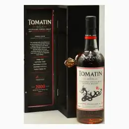 Tomatin Highland Single Malt Whisky 2000 Single Cask No. 33389