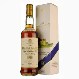 Macallan 1978-1996 18 Year Old Sherry Cask