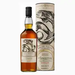 Singleton Of Glendullan Reserve - Game Of Thrones House Tully Limited Edition Speyside Single Malt Scotch Whisky 70cl