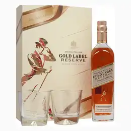 Johnnie Walker Gold Label Reserve Gift Pack 70cl
