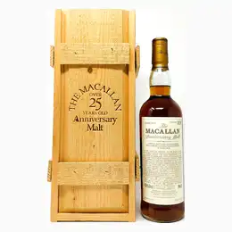 Macallan 25 Year Old Anniversary Malt 1975 Scotch Whisky, 70cl, 43% ABV