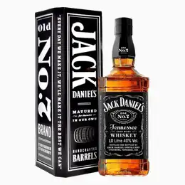 Jack Daniels Tennessee Whiskey Gift Tin, 1 L