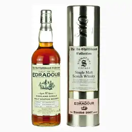 Edradour 10 Year Old 2007 Signatory Un-Chillfiltered