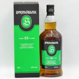 Springbank 15 Year Old Single Malt 2020 