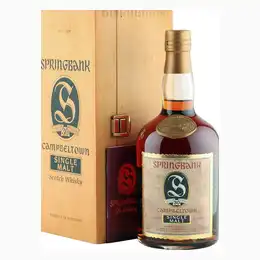 Springbank 30 Year Old, Sherry Cask Nineties Bottling with Wooden Box