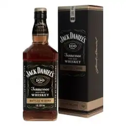 Jack Daniels 100 Proof Bottled-in-Bond Whiskey 1Ltr