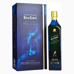 Johnnie Walker Blue Label Ghost and Rare Port Ellen Scotch Whisky 70cl