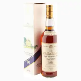 Macallan 1974 18 Year Old, UK 1993 Bottling with Box