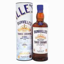 Dunvilles Three Crowns Blended Irish Whiskey Sherry Finish 70cl