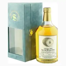 Laphroaig 1981 14 Year Old, Signatory Vintage 1995 Bottling with Case