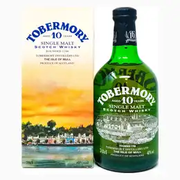 Tobermory 10 Year Old Single Malt Scotch Whisky 70cl, 40% ABV