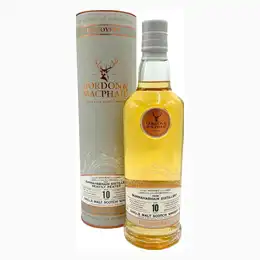 Bunnahabhain 10 Year Old Gordon & MacPhail Discovery Range Ex Bourbon Cask Matured Islay Single Malt Whisky  70cl