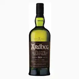 Ardbeg 10 Year Old Whisky, 70 cl